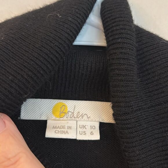 Boden Women’s 100% merino wool mock neck turtleneck knit sweater size 6 EUC - Picture 4 of 7